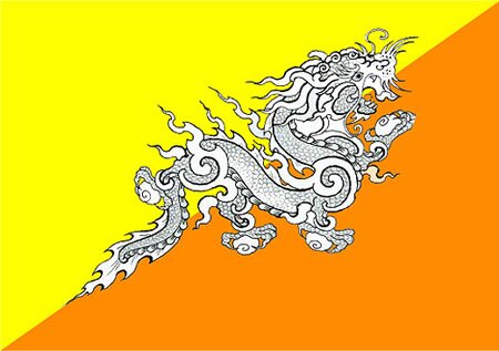 Bhutan flag